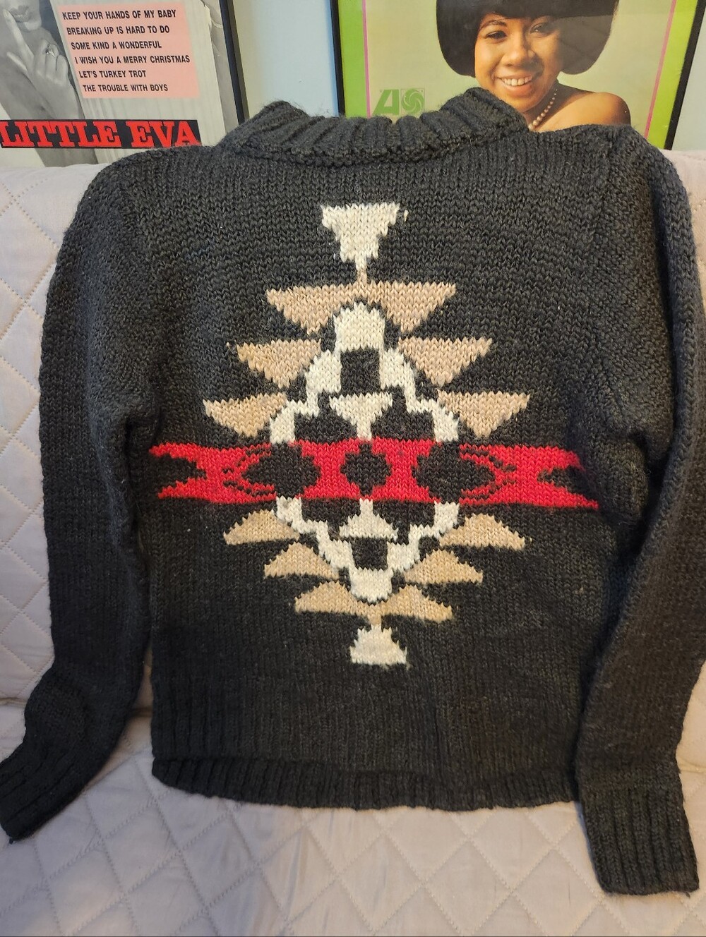 Hollister Women's XS Acrylic/Polyester/ Wool Blend Black Sweater
